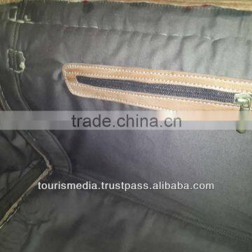 Moroccan Kilim Bags Handmade by Kilim and Genuine Leather Blue Kilim Carpet photo-6