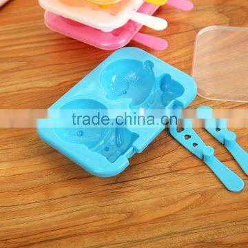 ICM-J009 Reusable Popsicle Molds Ice Pop Molds Maker, Set of 2, Doraemon Ice Pop Molds photo-4