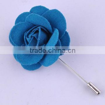 Fashion elegant lovely handmade textile rose flower brooches