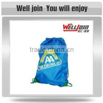 Newest Fashion Best Quality Yellow Drawstring Bag photo-2