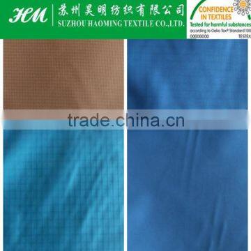 390t double thread rhombic ripstop nylon fabric