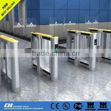 2016 Hot sale swing gate turnstile, access control, stainless steel structure, ISO9001 CE UL certificate