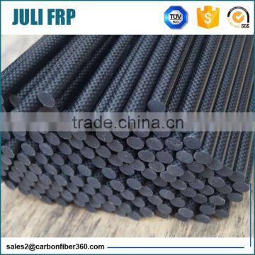 3K carbon fiber weave appearance, pultrusion solid carbon fiber rod