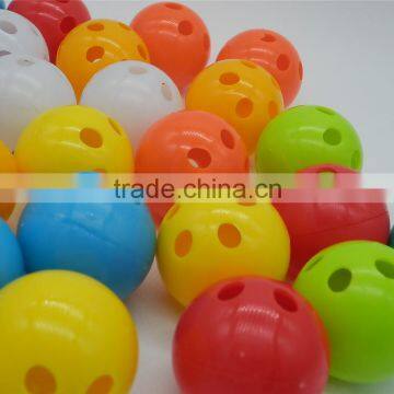 Stuffed plastic rattle ball for baby car baby beds