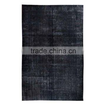 Handmade Turkish Carpet - Grey Over-dyed Rug (10,2 x 6,6 feet)