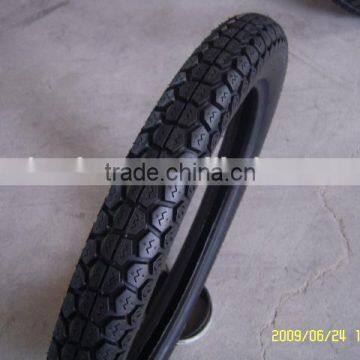 high milage motorcycle moped tyre with butyl tube natural rubber tube