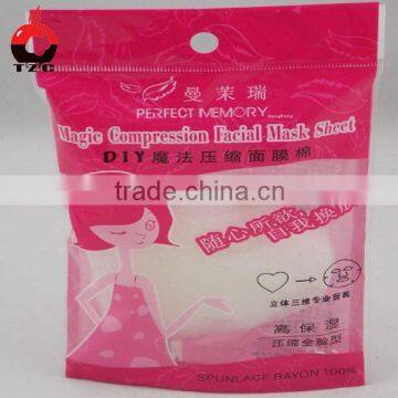 candy floss bag with clear window