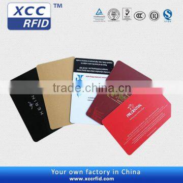 High Quality passive 85.5*54mm Offset Printing Plastic Encoding RFID Card Cheap