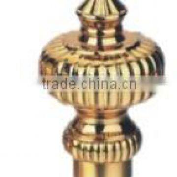 classical shape aluminium alloy home decoration curtain finials