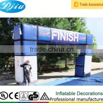 DJ-GM-02 customized size advertising inflatable archway cheap inflatable arch