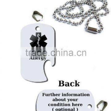 Low price and high quality engraved id tags