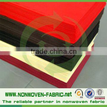 disposable tablecloth nonwoven 1.2m x 1.2m/heat-resistant pp non woven table runner/45/50gsm non-woven table cover