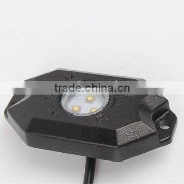 Newest Best 9w Led Rock Light RGB Truck Light 6000k Offroad Led Road Light for UTV photo-4
