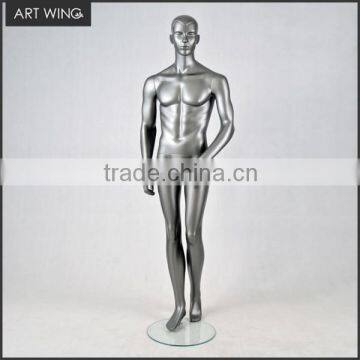 full male glossy white sitting mannequin for clothes display                        
                                                                                Supplier's Choice