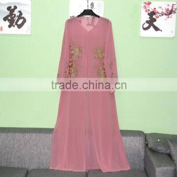 Abaya Clothing Type and Women muslim long sleeve maxi dress simple women abaya
