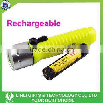 Magnetic Cree Led Diving Flashlight Torch