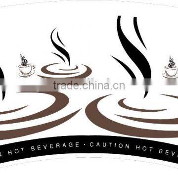 2016 New Products Flexo Printing Bottom Price Coffee Paper Cup Fans photo-4