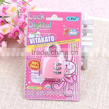 4 Colors 3 Digits Metal Combination Locks photo-5