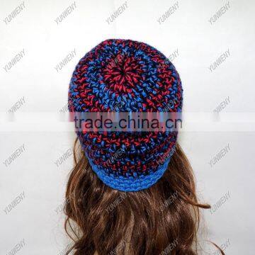 Crochet Hat for Adult,whosale Winter Women Knitted Ball Crochet Hat for Adult photo-6