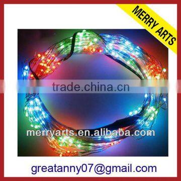 yiwu wholeslae market best selling led solar outdoor christmas tree light color changing usb led lights