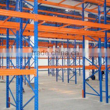 tailor made metal storage racks to save warehouse floor