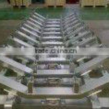 belt conveyor steel roller frame,idler frame,steel frame