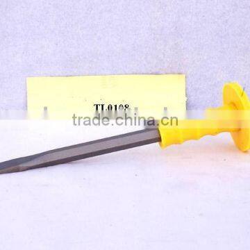 flat cold chisel with rubber handle