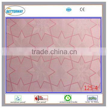 golden color and white color/gypsum board pvc ceiling film