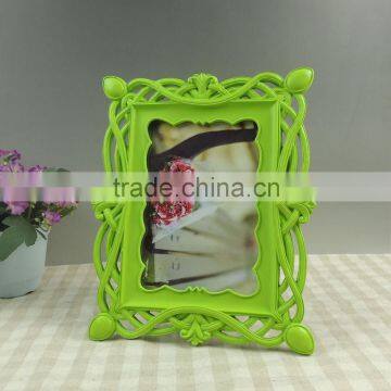 Green color latest resin different types photo frames