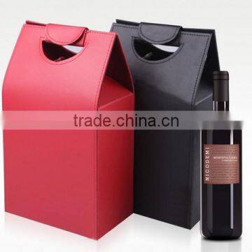 Luxury Wine Packaging Leather Wine Box photo-2