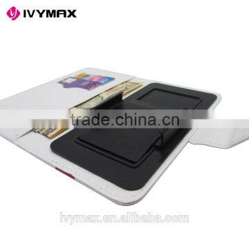 IVYMAX Premium Custom Printed Wallet Case, Slide Type PU Leather Universal Wallet Case Stand Cover for All Phones photo-3