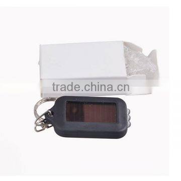 Best Solar Power 3 LED ABS Plastic Key Chain Torch Light For Gift Promotional photo-6