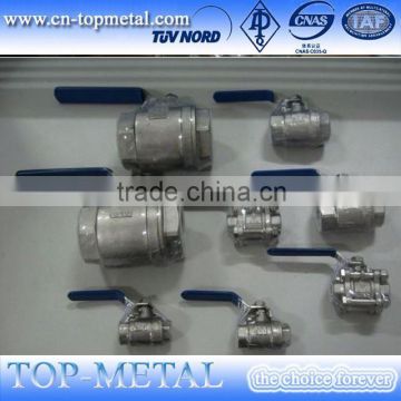 1 inch pc 2pc 3pc stainless steel ball valve