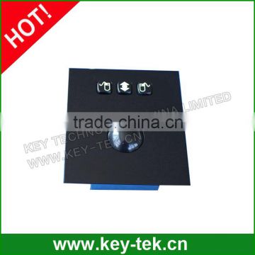 IP65 top panel mounting metal mechnical trackball