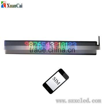 SMS communication led scrolling screen, indoor led sign and led display control by mobile phone