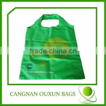 green polyester recycling bag