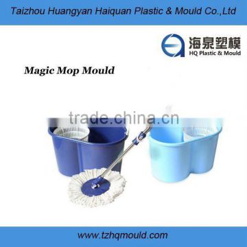 make injection plastic spin magic mop mould