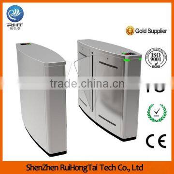 Entrance Control System RFID Card Reader Flap Automatic turnstile gate