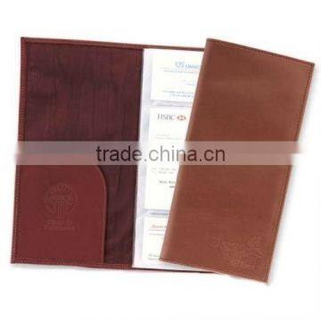 hotsale leather Elegant menu cover