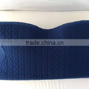 OX horn shape memory foam pillow