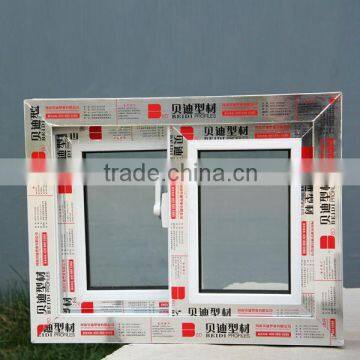 high quality double tempered safety glass upvc sliding window