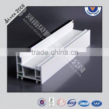 Horizontal Opening Style Upvc Plastic Casement Window Profile; PVC Casement Profile