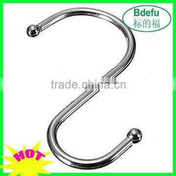 Retail Factory price Metal S Shaped Kitchen Spoon Pan Pot Hanging Hooks Hangers