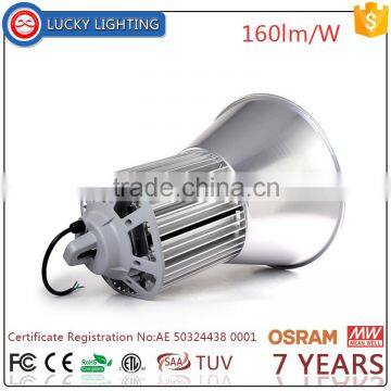 180w led high bay light industrial,CE TUV approved 5 years warrenty led high bay light industrial lamp