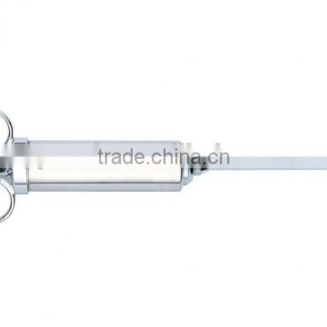 Stainless steel marinade injector 4 oz flavor injector meat injector