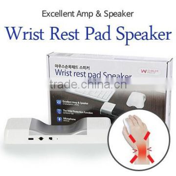 Wrist rest pad speaker (Power cable included) 198g/mouse pad with wrist rest/mouse pad/wrist pad