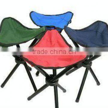 Folding Tripod Stool With Carry Bag, Mini folding stool beach chair