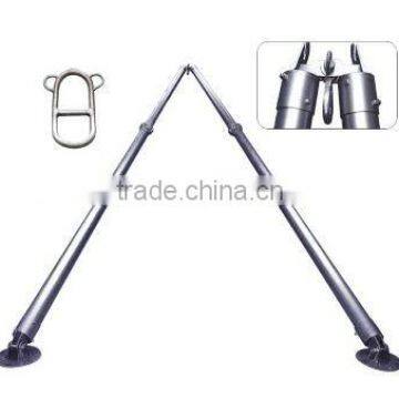 Aluminum alloy A-shape Tubular Gin Pole