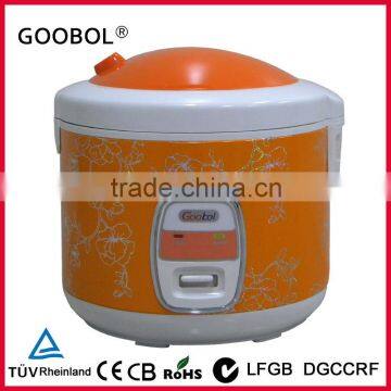 Certificate Deluxe Electric Rice Cooker Yellow Color Cooker new design rice cooker