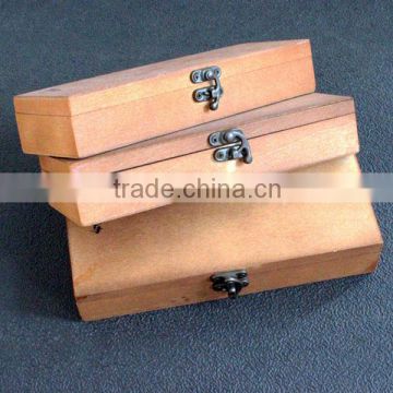 Antique handmade Wooden jewelry storage box